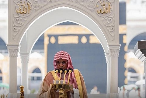  إمام وخطيب المسجد الحرام صالح بن حميد