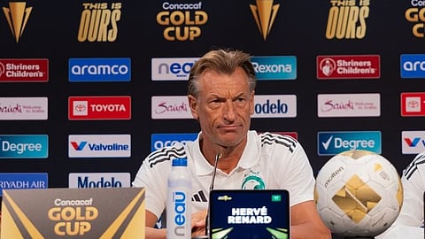 مدرب المنتخب السعودي الأول لكرة القدم هيرفي رينارد