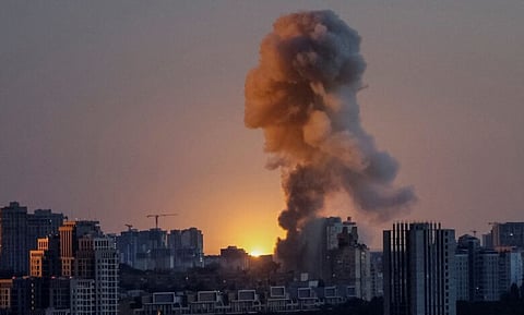 روسيا تشن أضخم هجوم جوي منذ بداية الحرب ضد أوكرانيا