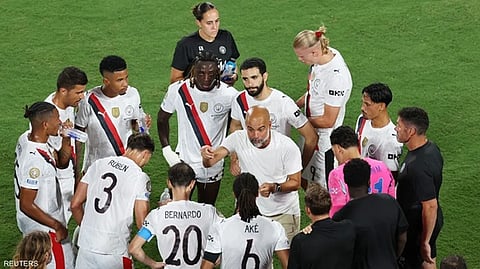 أول تعليق من غوارديولا بعد هزيمة مانشستر سيتي أمام الهلال السعودي