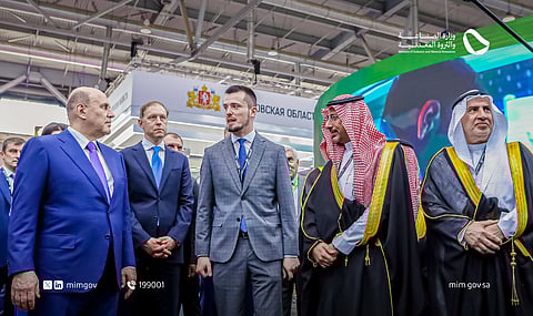 رئيس الوزراء الروسي يزور الجناح السعودي المشارك في معرض الصناعة الدولي "INNOPROM 2025"