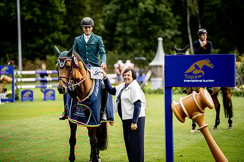 الفارس "الشربتلي" يخطف المركز الأول في افتتاح بطولة ڤالكينزڤارد بهولندا