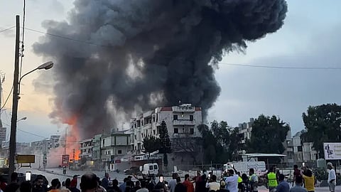 أرشيفية لغارة إسرائيلية سابقة على جنوب لبنان 