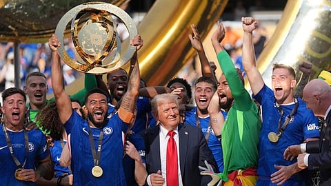 فريق تشيلسي الإنجليزي يتوج بلقب كأس العالم للأندية في حضور دونالد ترامب