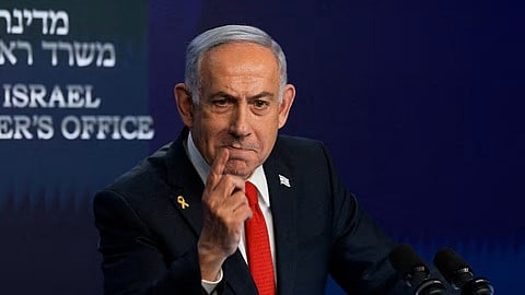 رئيس الوزراء الإسرائيلي بنيامين نتنياهو 