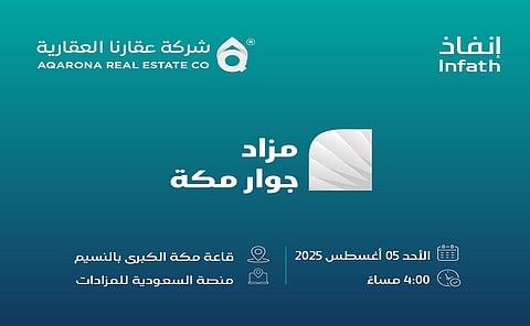 5 فرص عقارية استثنائية في مزاد جوار مكة