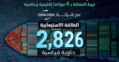 إضافة خدمة الشحن " LRX" إلى ميناء جدة الإسلامي لربطه بـ  بـ 4 موانئ  تشمل "اللاذقية"