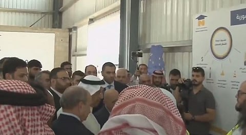 السعودية تدشّن مصنعًا للأسمنت في عدرا السورية ضمن زيارة "الوفد رفيع المستوى"