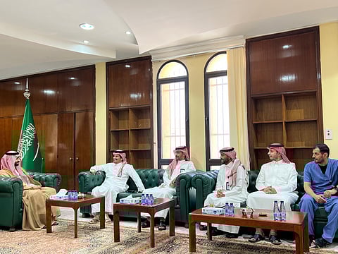 محافظ ضرماء يُدشّن المرحلة الثانية من مبادرة الصحة السكانية بالمحافظة