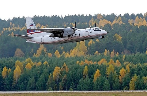 العثور على حطام طائرة الركاب الروسية على بعد 15 كيلومترا من مطار تيندا الروسي