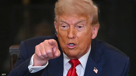 الرئيس الأمريكي دونالد ترامب