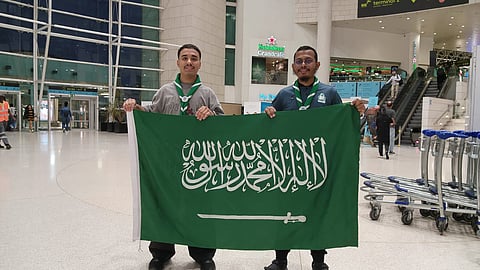 أبناء "إنسان" يمثلون المملكة في التجمع العالمي للكشافة بالبرتغال