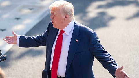 الرئيس الأمريكي دونالد ترامب