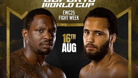 الملاكمان إيتاوما ووايت يلتقيان في قمة الوزن الثقيل بالرياض أغسطس المقبل