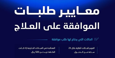 مجلس الضمان الصحي يوضح معايير الموافقة على طلبات العلاج