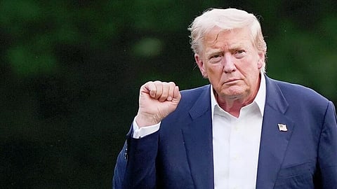 الرئيس الأمريكي دونالد ترامب