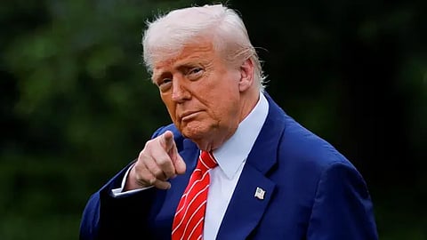 الرئيس الأمريكي دونالد ترامب