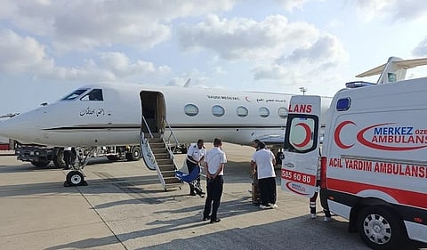 نقل مواطن سعودي من إسطنبول عبر الإخلاء الطبي لاستكمال علاجه بالمملكة