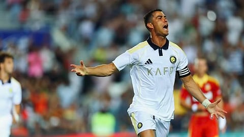 برباعية.. "النصر" يكسب ودية "رايو آفي" البرتغالي