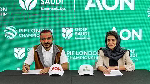 "جولف السعودية" وAon تتعاونان لدعم الجولف للسيدات في بطولة PIF بلندن