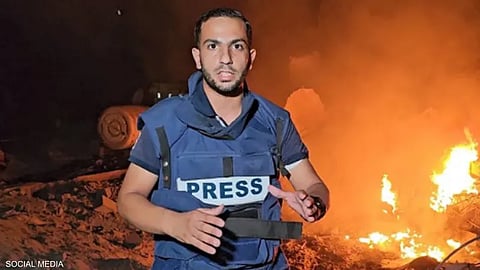 الصحفي الفلسطيني أنس الشريف