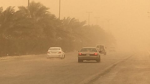 سرعتها 49 كلم/ساعة... "الأرصاد": رياح شديدة على حائل 