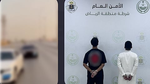 شرطة الرياض تضبط مقيمين يمنيين لارتكابهما مخالفة التفحيط