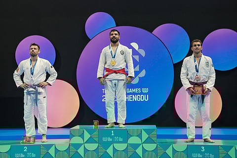 السعودي عبدالله ندا يحصد برونزية الجوجيتسو في دورة الألعاب العالمية "تشنغدو 2025"