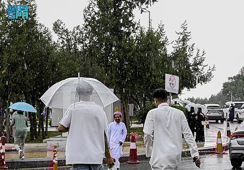 شاهد .. أمطار وضباب الباحة يرسمان لوحة صيفية ساحرة تجذب الزوار