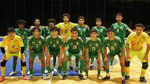المنتخب السعودي لكرة قدم الصالات تحت 17 عامًا
