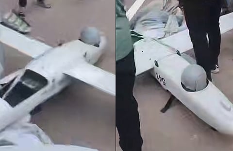 شاهد.. فلسطينيون يستحوذون على مسيّرة إسرائيلية متطورة بعد سقوطها في غزة