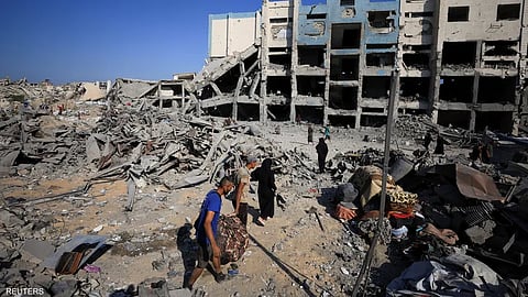 دمار واسع في غزة بسبب العملية العسكرية الإسرائيلية المستمرة