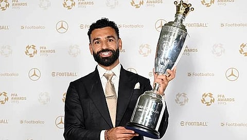 محمد صلاح لاعب ليفربول الإنجليزي