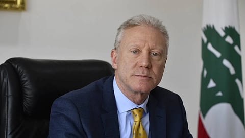 وزير الخارجية اللبناني يوسف رجي