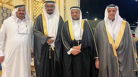 "الدعجاني" يحتفل بزواج ابنه "فيصل" في الطائف