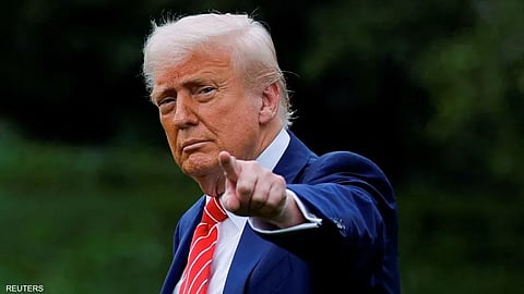 الرئيس الأمريكي دونالد ترامب