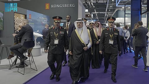 نائب وزير الحرس الوطني يزور معرض الدفاع الدولي "DSEI 2025" في لندن