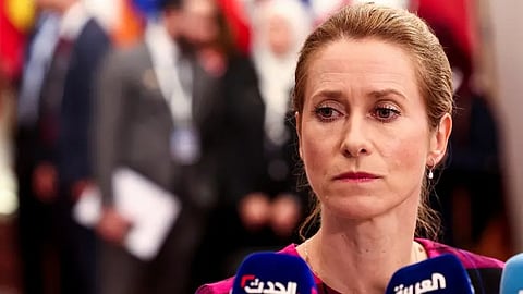 مسؤولة الشؤون الخارجية في الاتحاد الأوروبي كايا كالاس 
