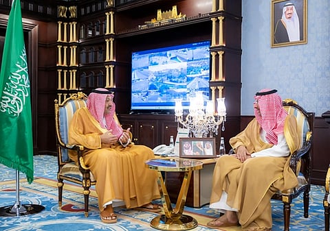 أمير الباحة يستقبل وزير الصناعة والثروة المعدنية