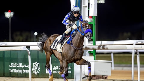 "سلام الخير" لإسطبل عذبة يخطف كأس الشوط العاشر في سباقات الطائف 2025