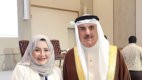 معالي رئيس مجلس النواب البحريني أحمد المسلم