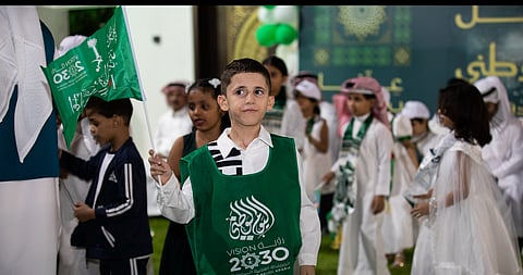 احتفال اليوم الوطني 95 يجمع أطفال التوحد وأسرهم في نجران