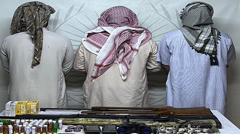 القبض على 3 مخالفين لصيد الكائنات الفطرية في محمية الملك عبدالعزيز الملكية
