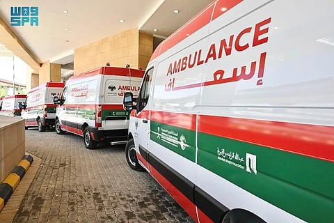 مركز الملك سلمان للإغاثة يسير دفعة جديدة من سيارات الإسعاف لمساعدة الشعب السوري