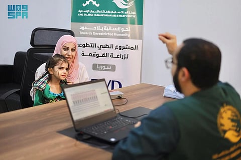 مركز الملك سلمان يُجري 100 عملية قوقعة بدمشق.. ويختتم مشروع الأطراف بهاتاي لـ285 مستفيدًا