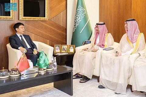 وزير الإعلام يستقبل رئيس صحيفة "الشعب" الصينية بمناسبة افتتاح مكتبها الإقليمي في الرياض