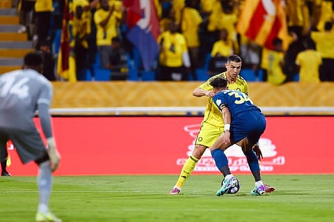 بهدفي "فيليكس" و"رونالدو".. النصر يتخطى الحزم ويتربع على القمة