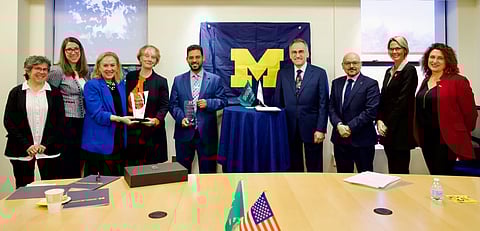 كلية الدكتور سليمان الحبيب للمعرفة توقع اتفاقيات تعاون مع جامعتيّ Rutgers و Michigan  الأمريكيتين في مجال التمريض