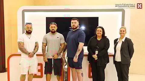 مستشفى الدكتور سليمان الحبيب بالتخصصي يُجري الفحوصات الطبية للملاكمين المشاركين بنزالات موسم الرياض 