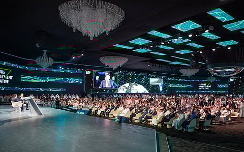 بدء جلسات النسخة التاسعة من مؤتمر مبادرة مستقبل الاستثمار في مركز الملك عبدالعزيز الدولي للمؤتمرات بالرياض